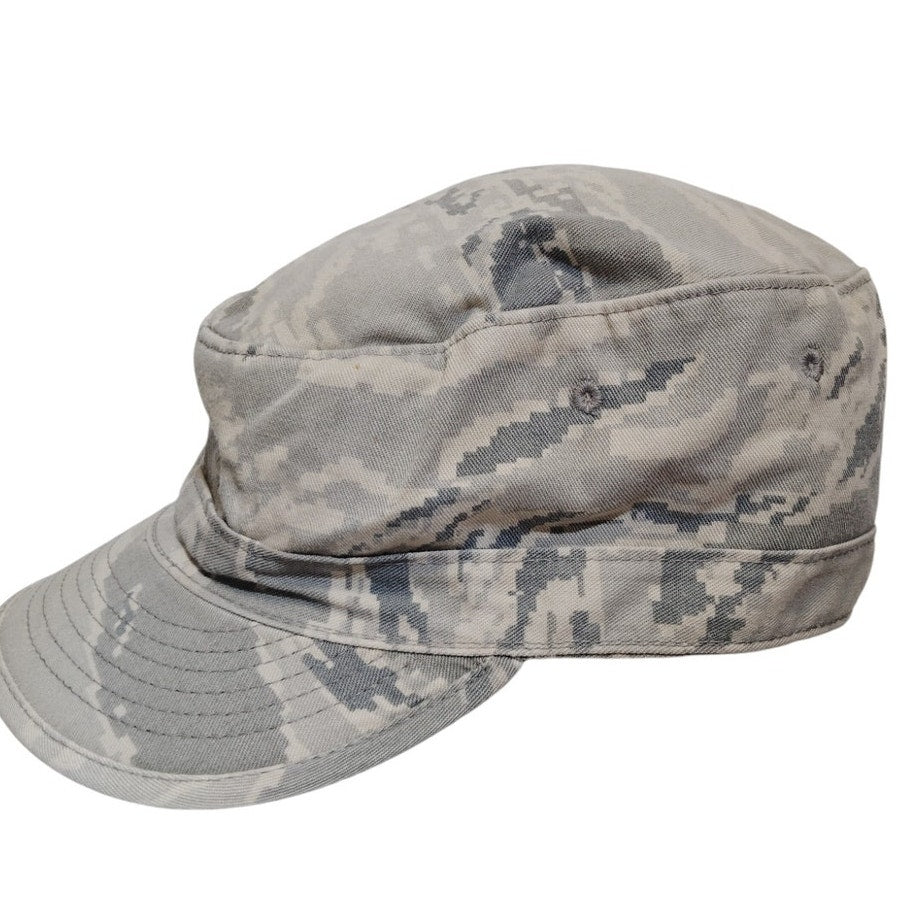 2008 U.S. Air Force ABU Utility Cap Size 6-3/4 Ripstop Nylon/Cotton Digital Tiger Stripe NOI