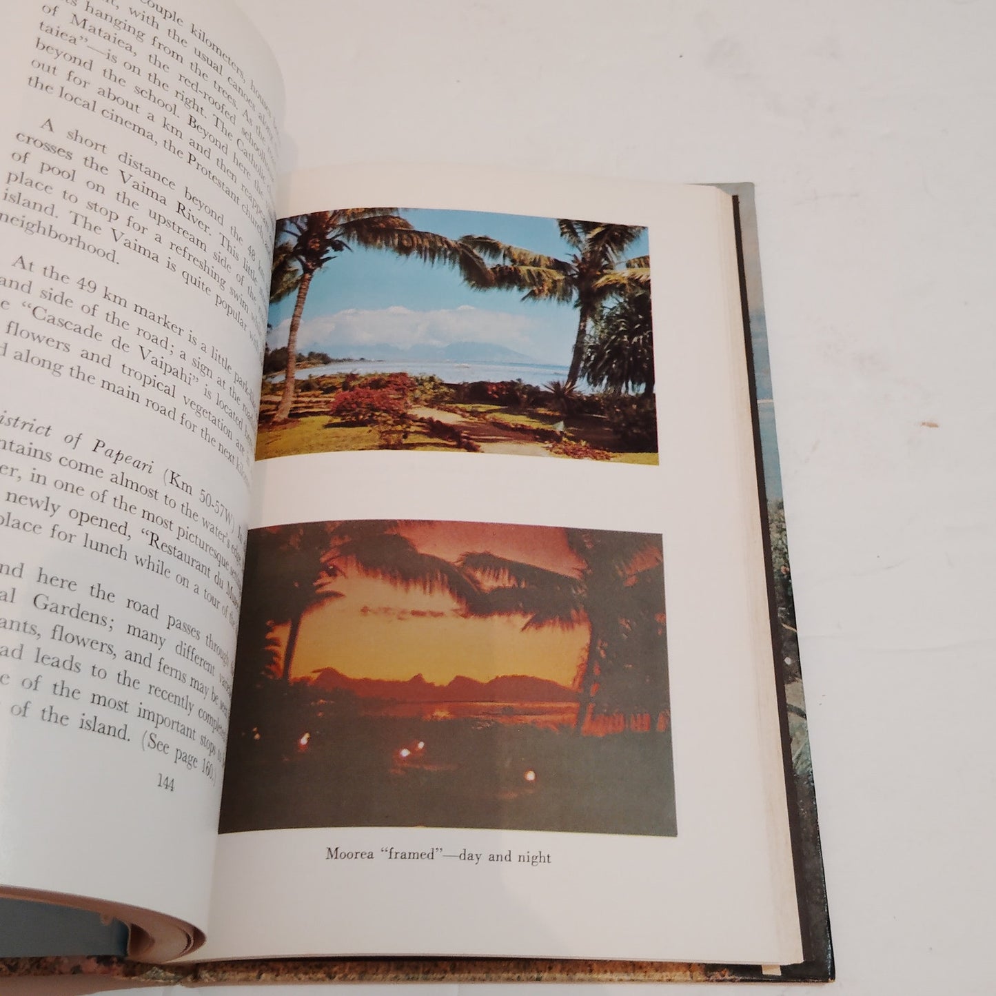 Tahiti Today Sightseeing and Shopping Guide 1970 Hardcover LN