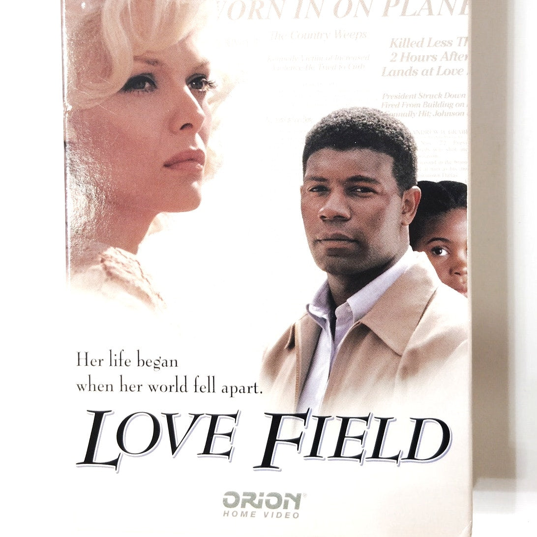 Love Field VHS 1993 Michelle Pfeiffer Dennis Haysbert Drama Warner/Orion