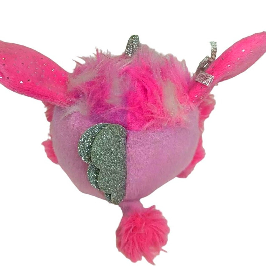 Zuru Rainbocorns Puppycorn Crystal Ball Surprise Pink Plush 4.5" Puppy Unicorn