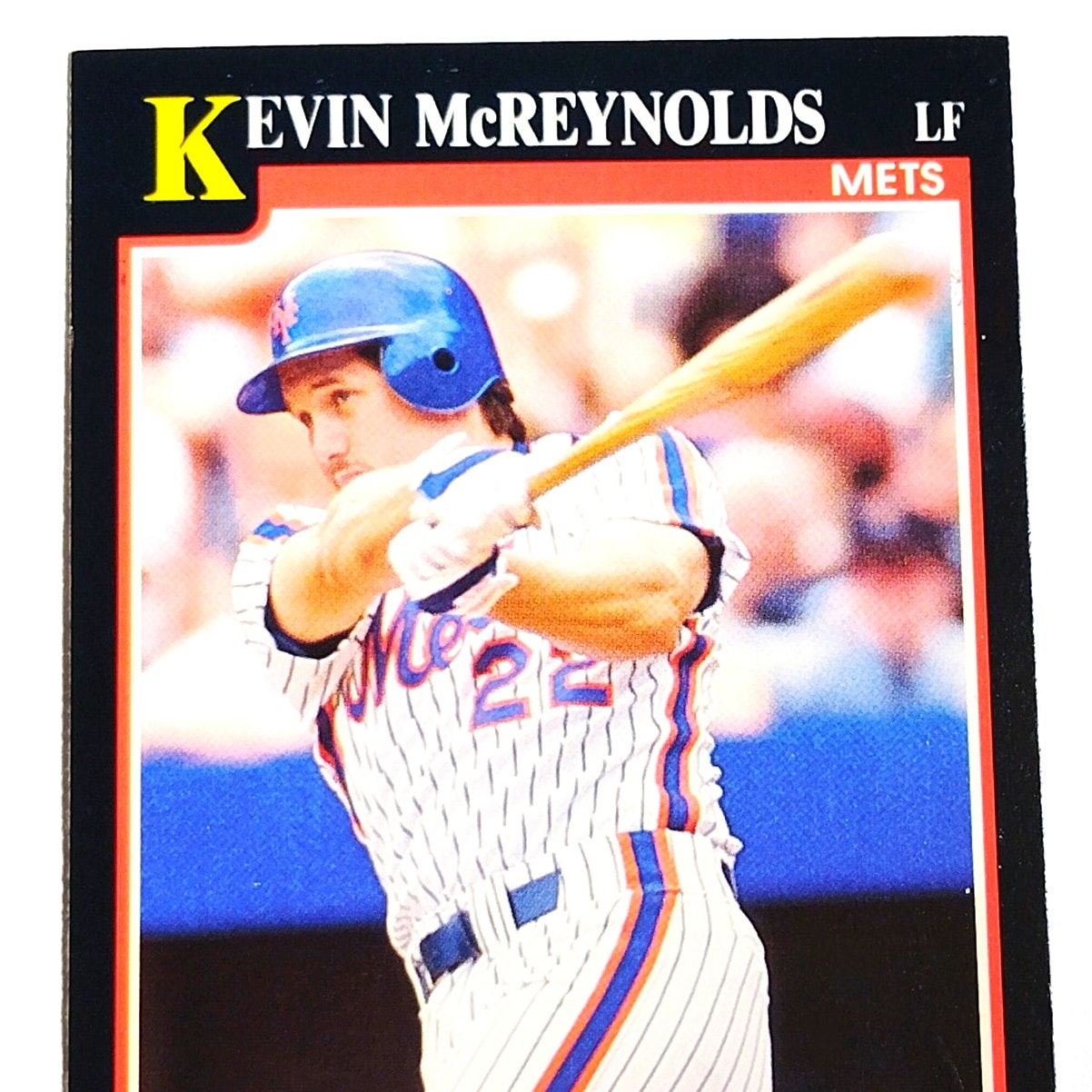 1991 Score Kevin McReynolds #327 New York Mets Left Fielder MLB Baseball Card NM