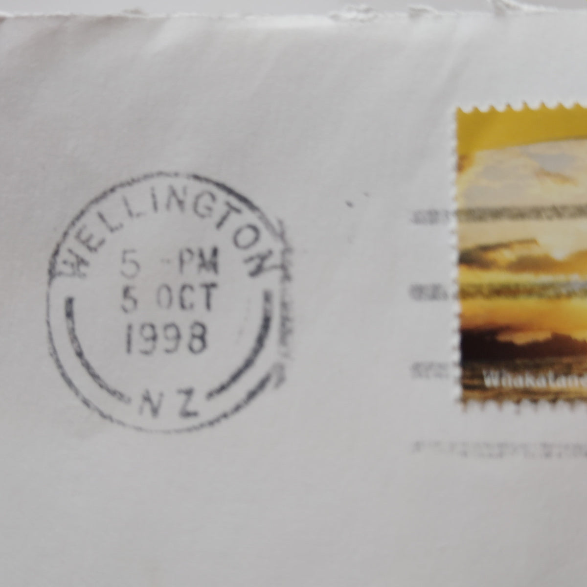 1998 New Zealand $1.50 Whakatane Scenic Stamp Cover to USA - NZ Post