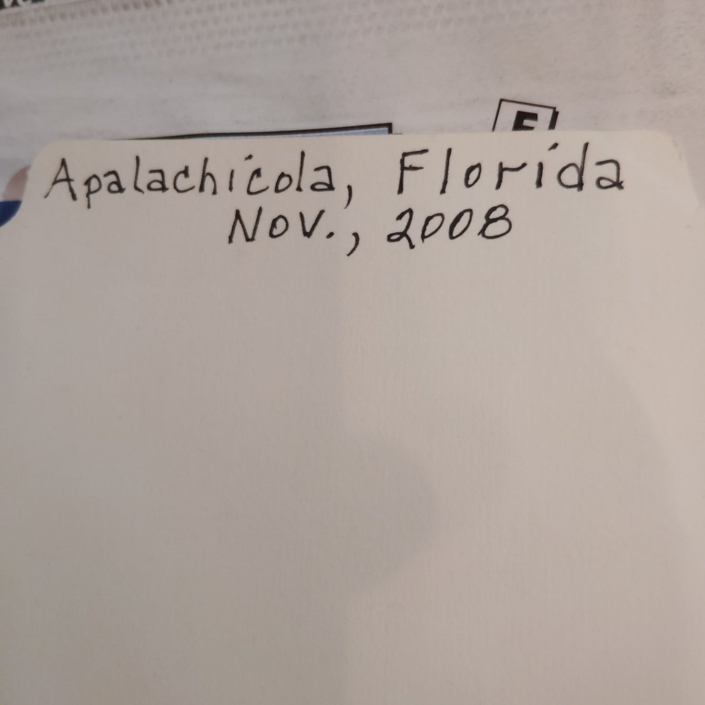 Vintage Apalachicola FL Travel Ephemera Lot - Coastal Florida Papers Collection