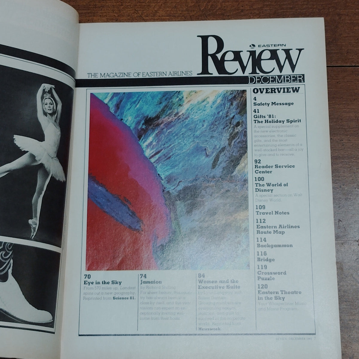 Eastern Review Magazine - December 1981 - Vintage Eastern Airlines Inflight
