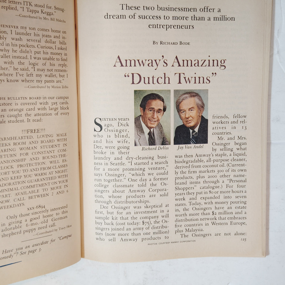 Reader's Digest April 1982 Vintage Magazine Back Issue - Very Good