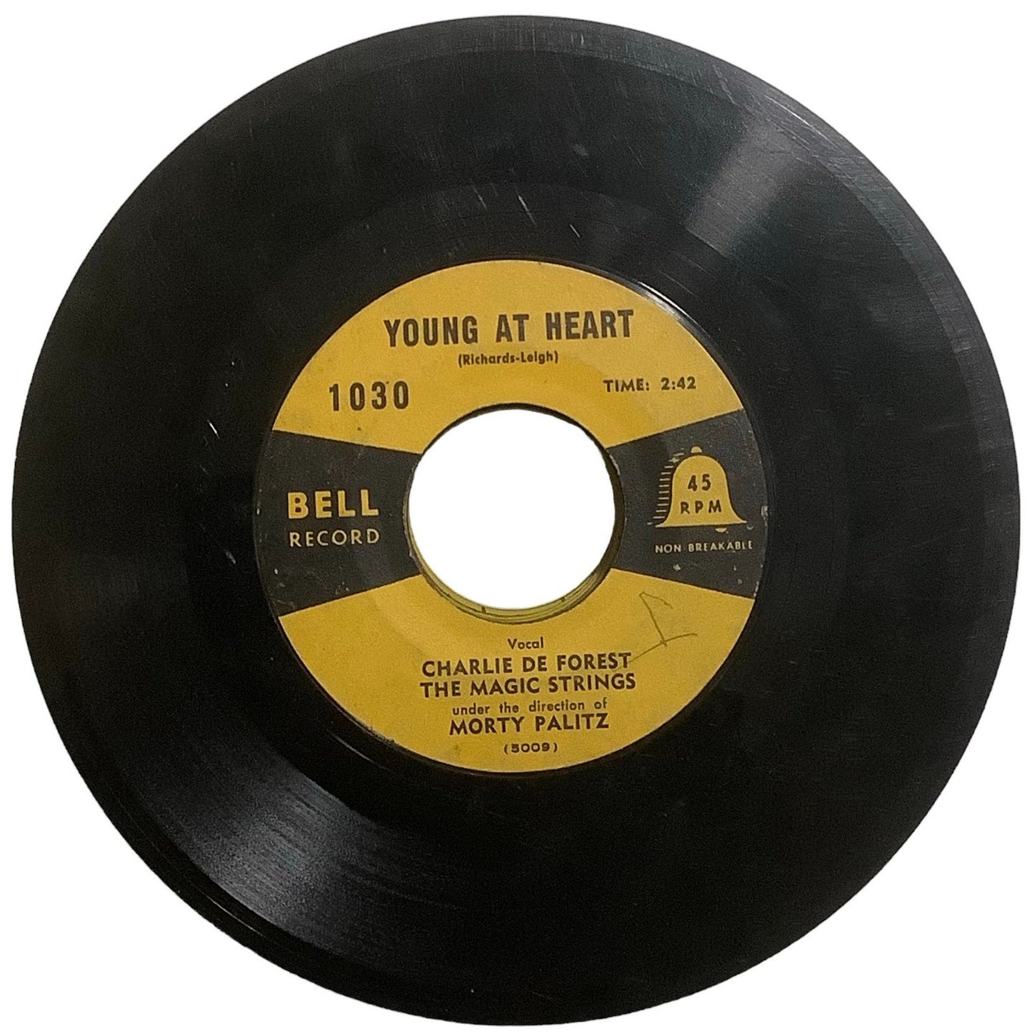 Helen Forrest / Charlie De Forest* – Secret Love / Young At Heart, 1954, No.1030