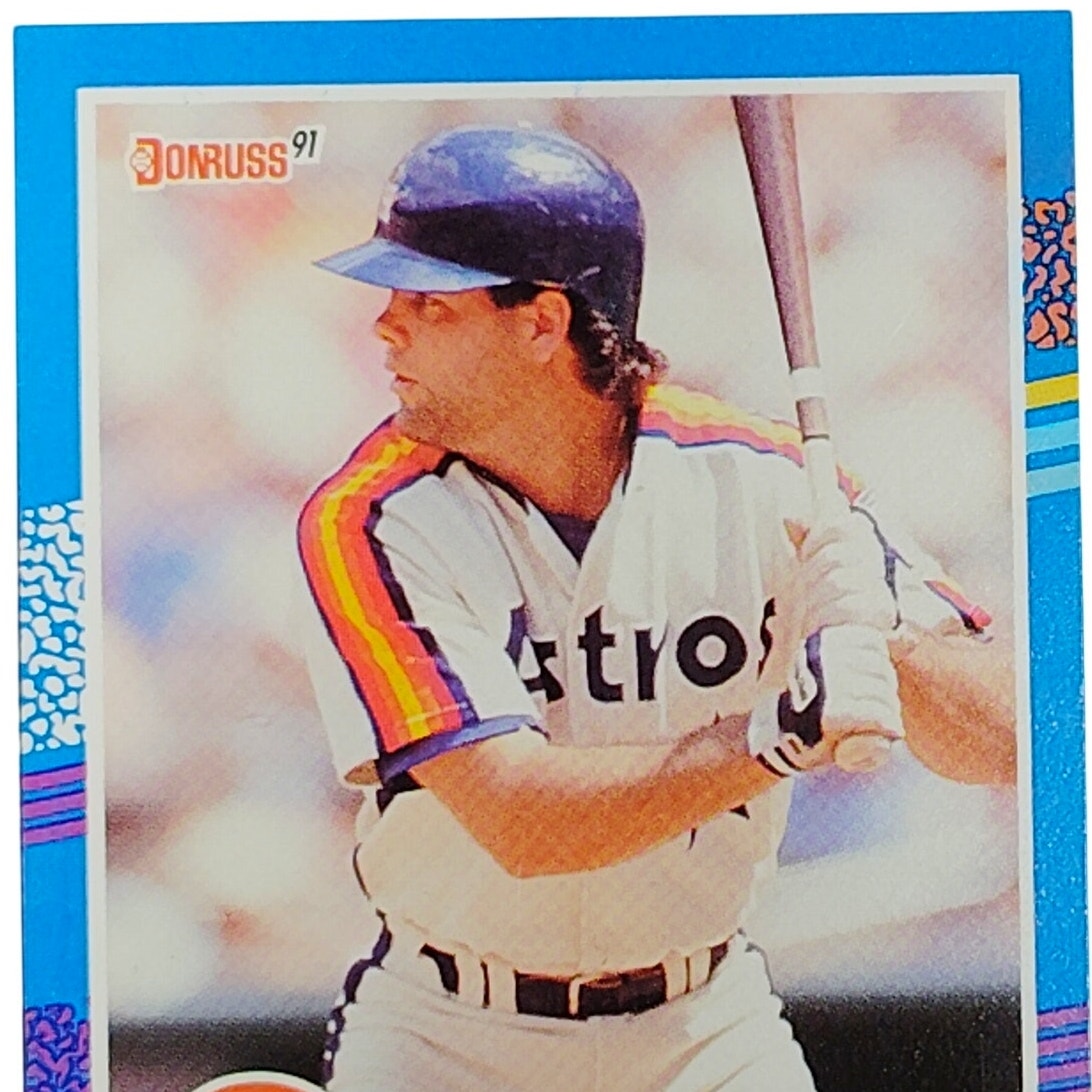 1991 Donruss #221 Ken Caminiti Houston Astros Third Baseman - VG/EX