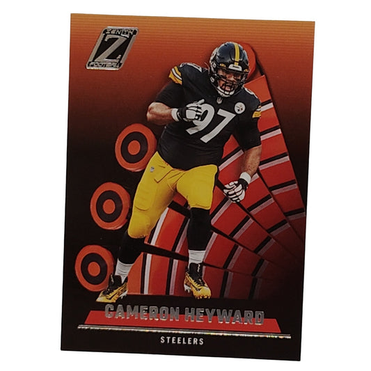 Cameron Heyward, Pittsburgh Steelers, NFL 2022 Panini-Zenith Card 39, EX/NM