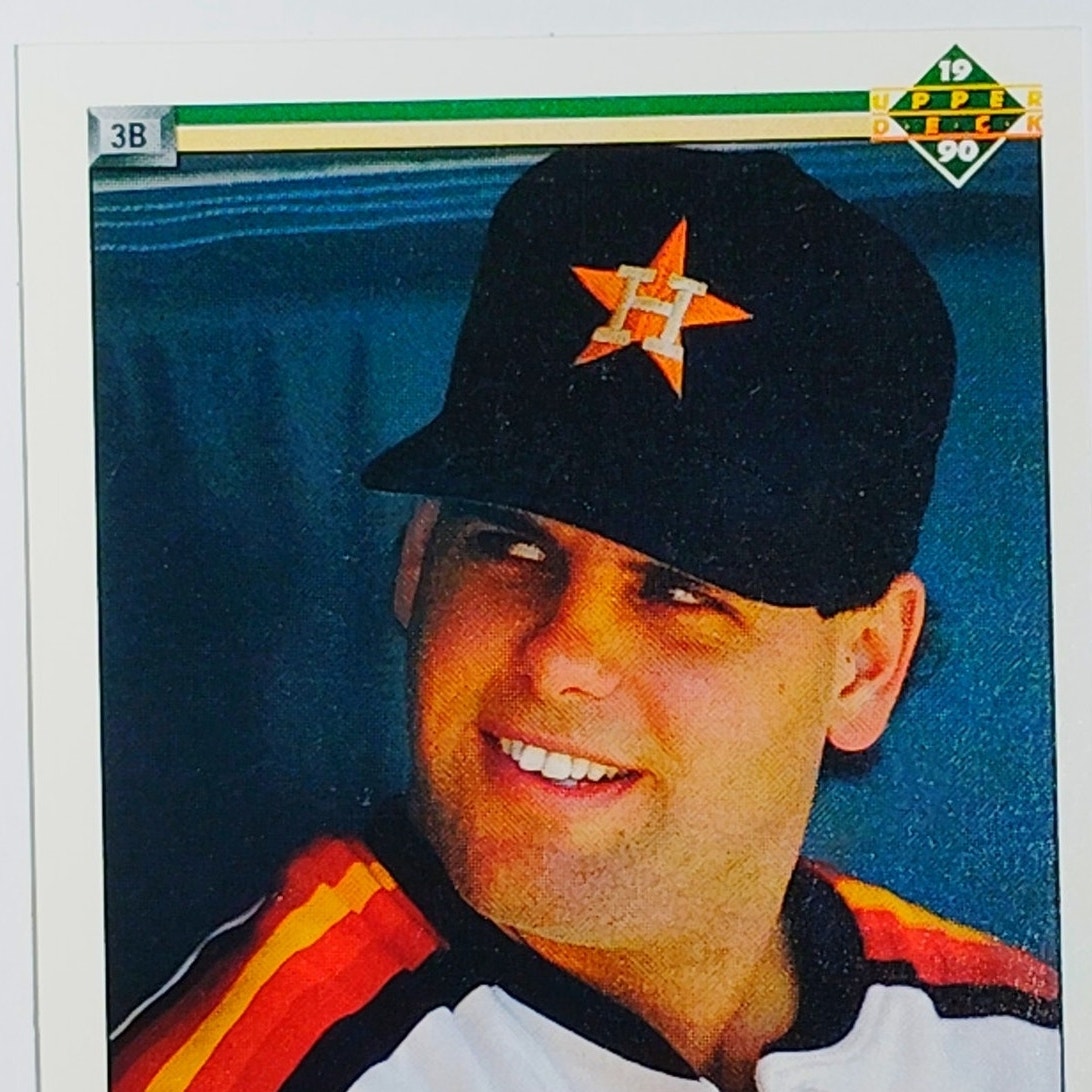 1990 Upper Deck Ken Caminiti #122 Houston Astros Third Base Portrait - VG/EX