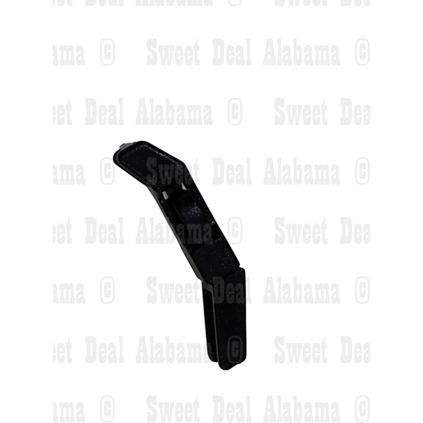 3/4" Domed Buckle Blk Plastic Replacement Clip, Military Webbing Strap Hardware