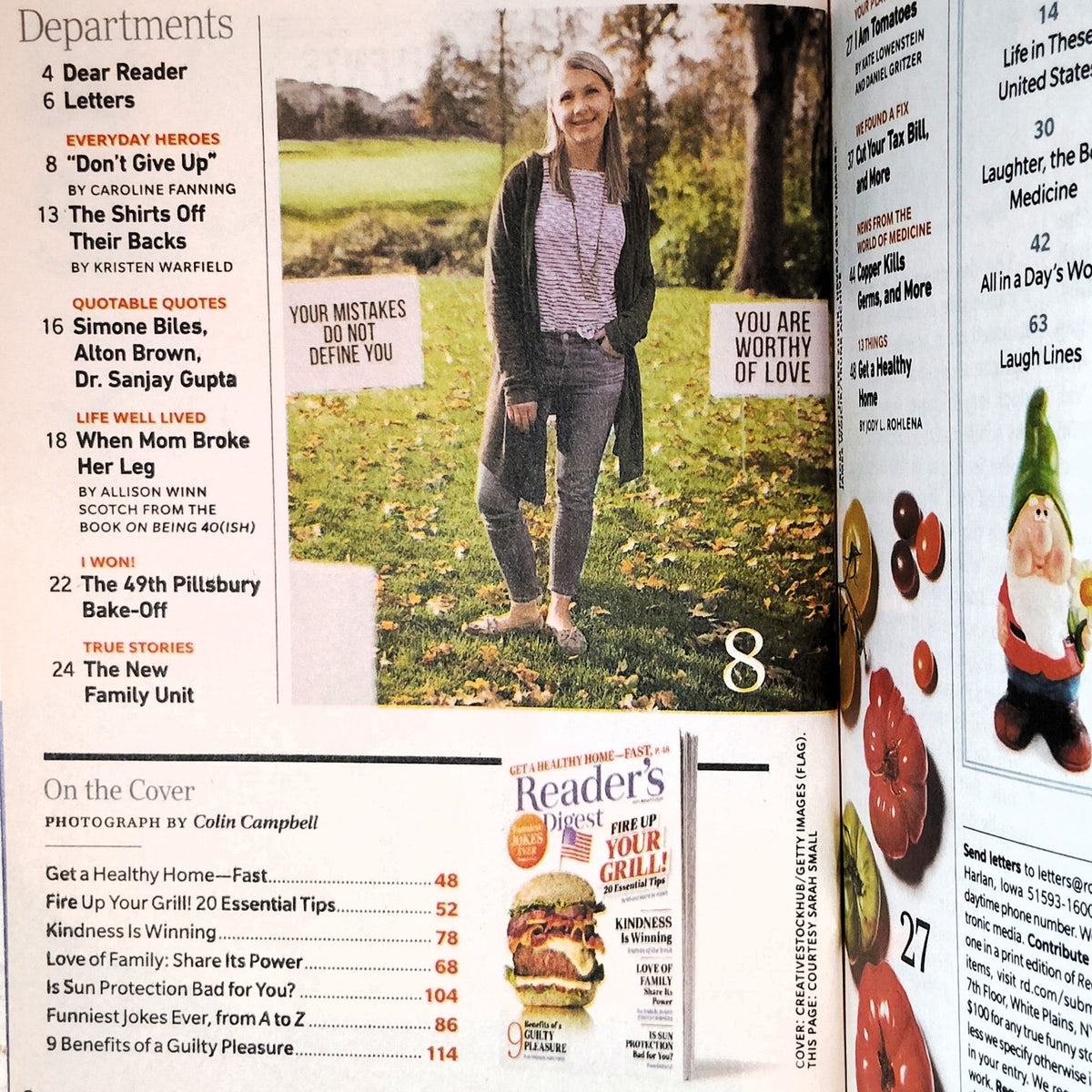 Reader's Digest July/August 2020 Magazine - Fire Up Your Grill, Healthy Home