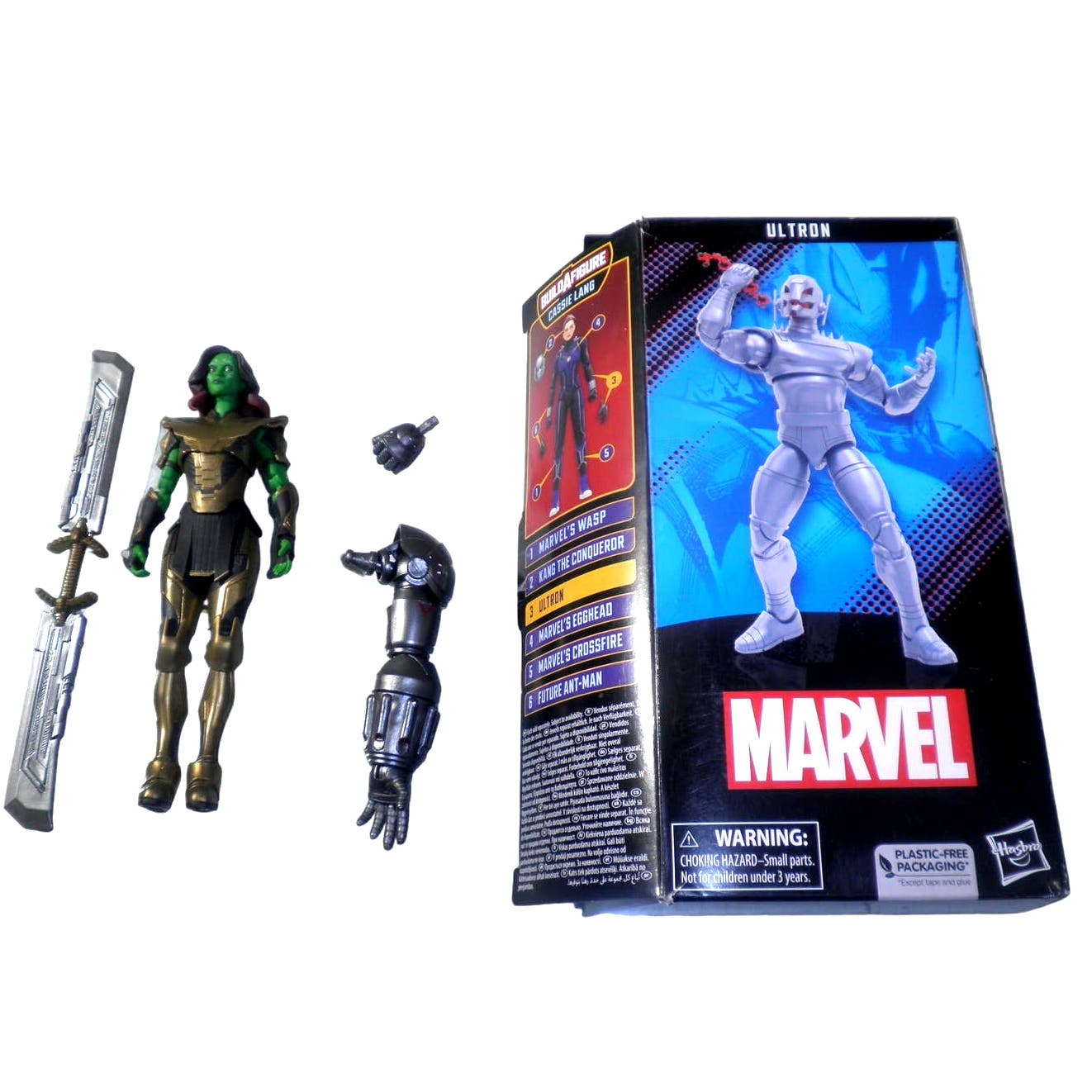 Marvel Legends Series Warrior Gamora, What If...? Collectible 6"  Action Figure