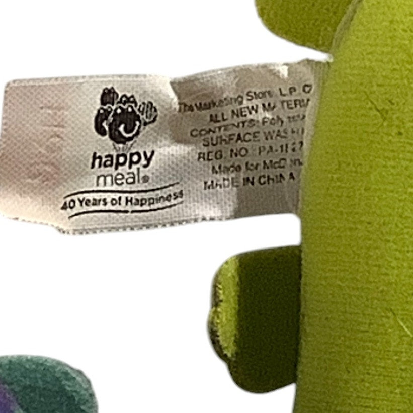 TY Happy Meal Beanies, 2019, Sami the Goldfish & Flips the Platypus (Version 1)