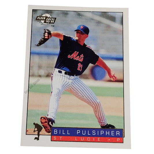 Bill Pulsipher, St. Lucie Mets, No. 237,  93-94 Fleer Excel Minor Leagues