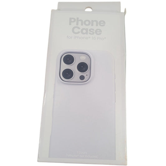 GEMS iPhone 16 Pro Case – Fresh White – TPU Slim Fit – UPC 810125115592