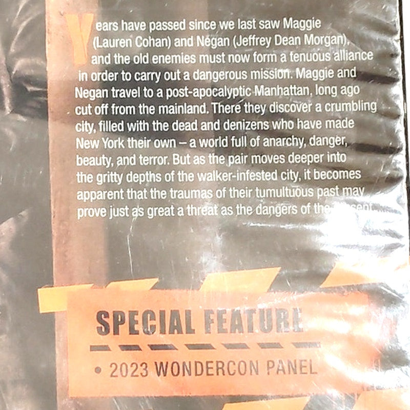 The Walking Dead Dead City Season 1 DVD 2023 AMC Spin‑Off Widescreen