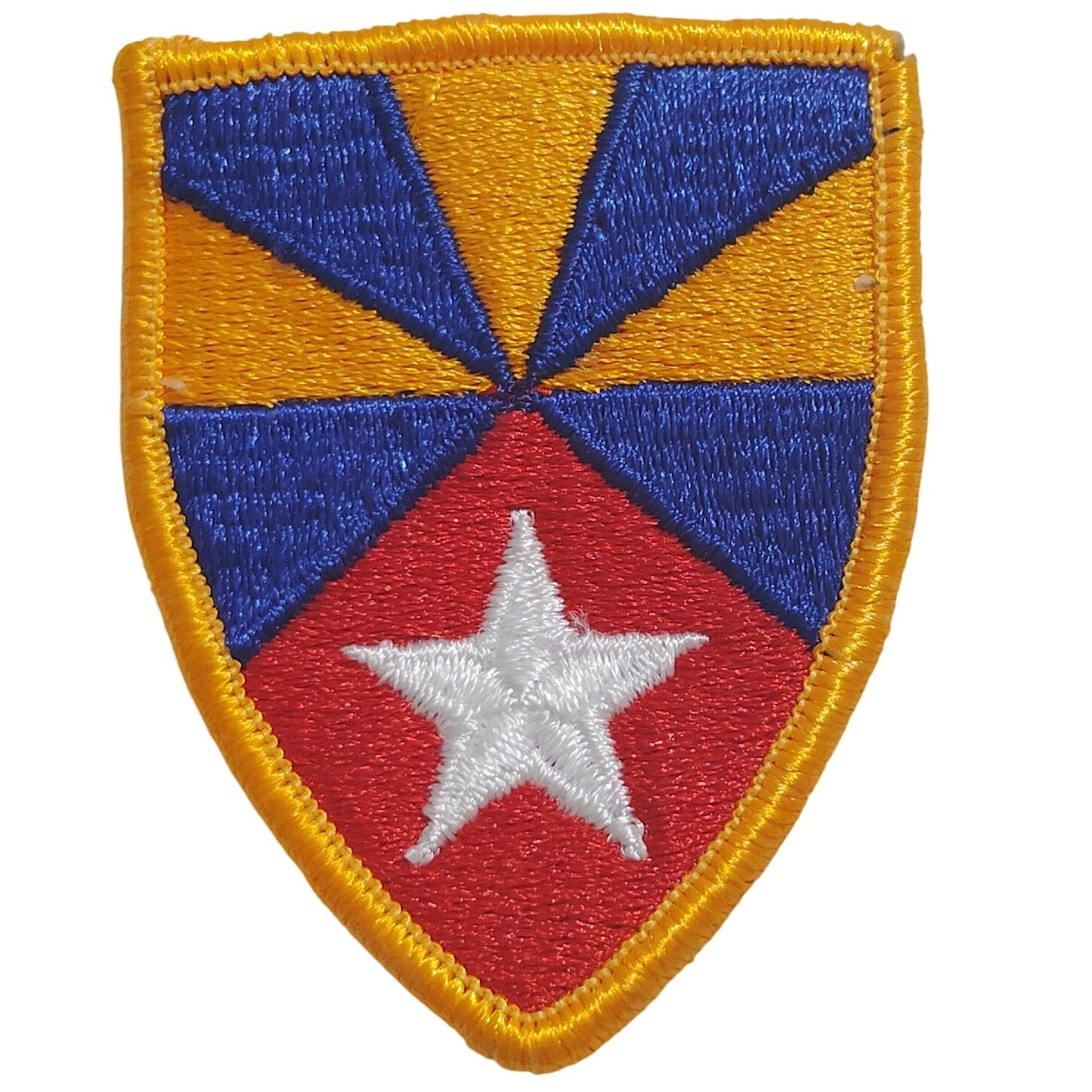 U.S. Army 7th Support Command SSI Patch – Full Color – 2‑3/4" × 2‑1/8" - Sew-On