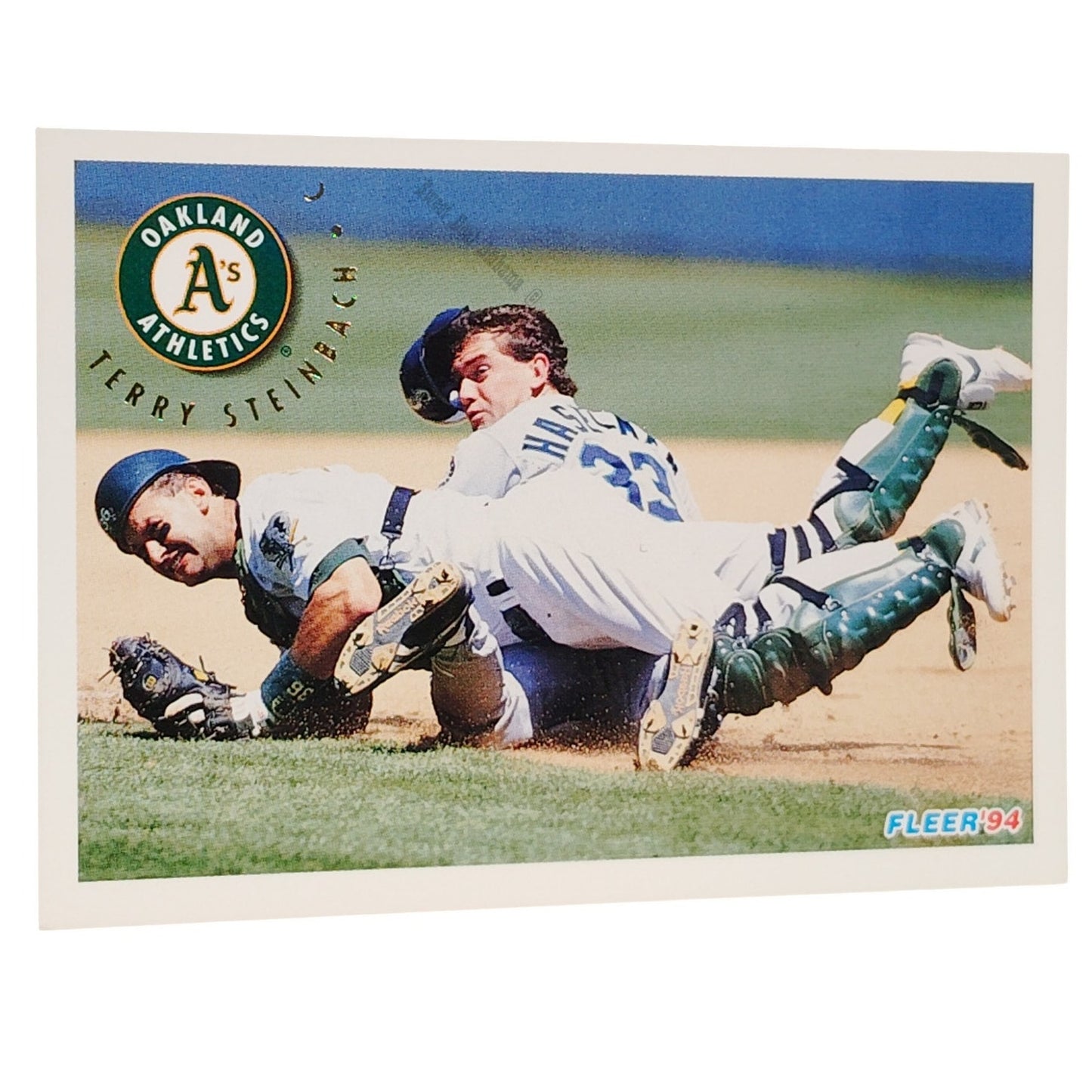 Terry Steinbach, Oakland Athletics (A's) #274, 1994 Fleer Baseball Collector's Card