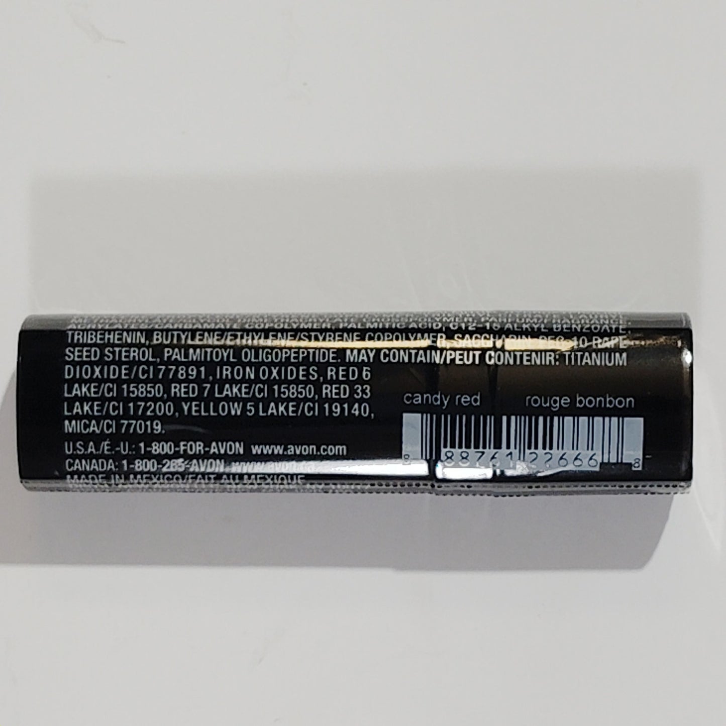2‑PK Avon True Color Nourishing Lipstick – Candy Red Shade