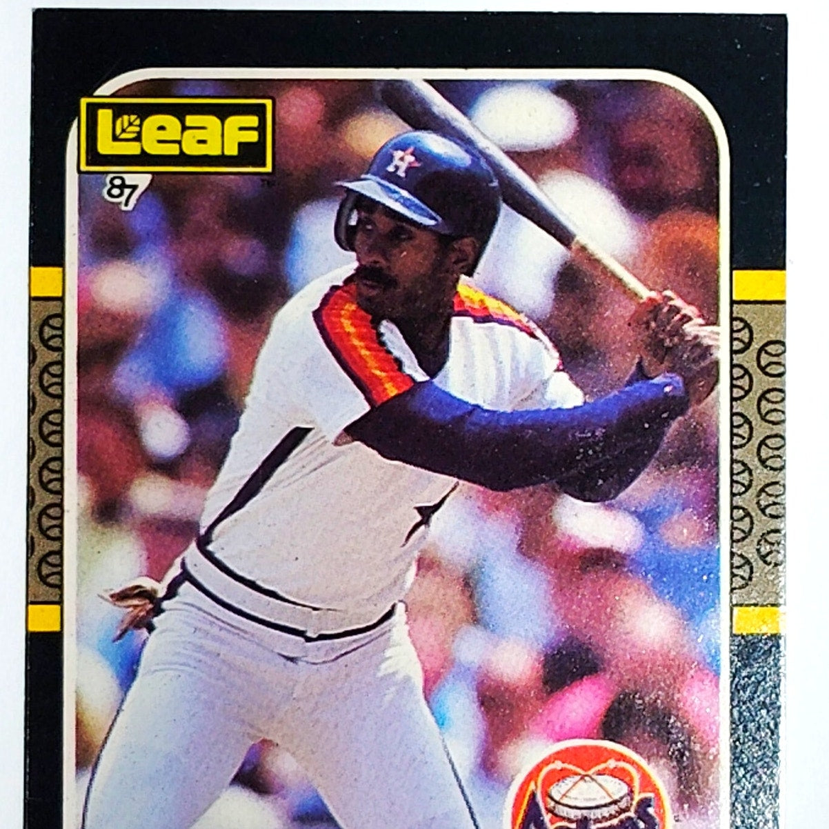1987 Leaf Kevin Bass Card #211 Houston Astros OF VG/EX