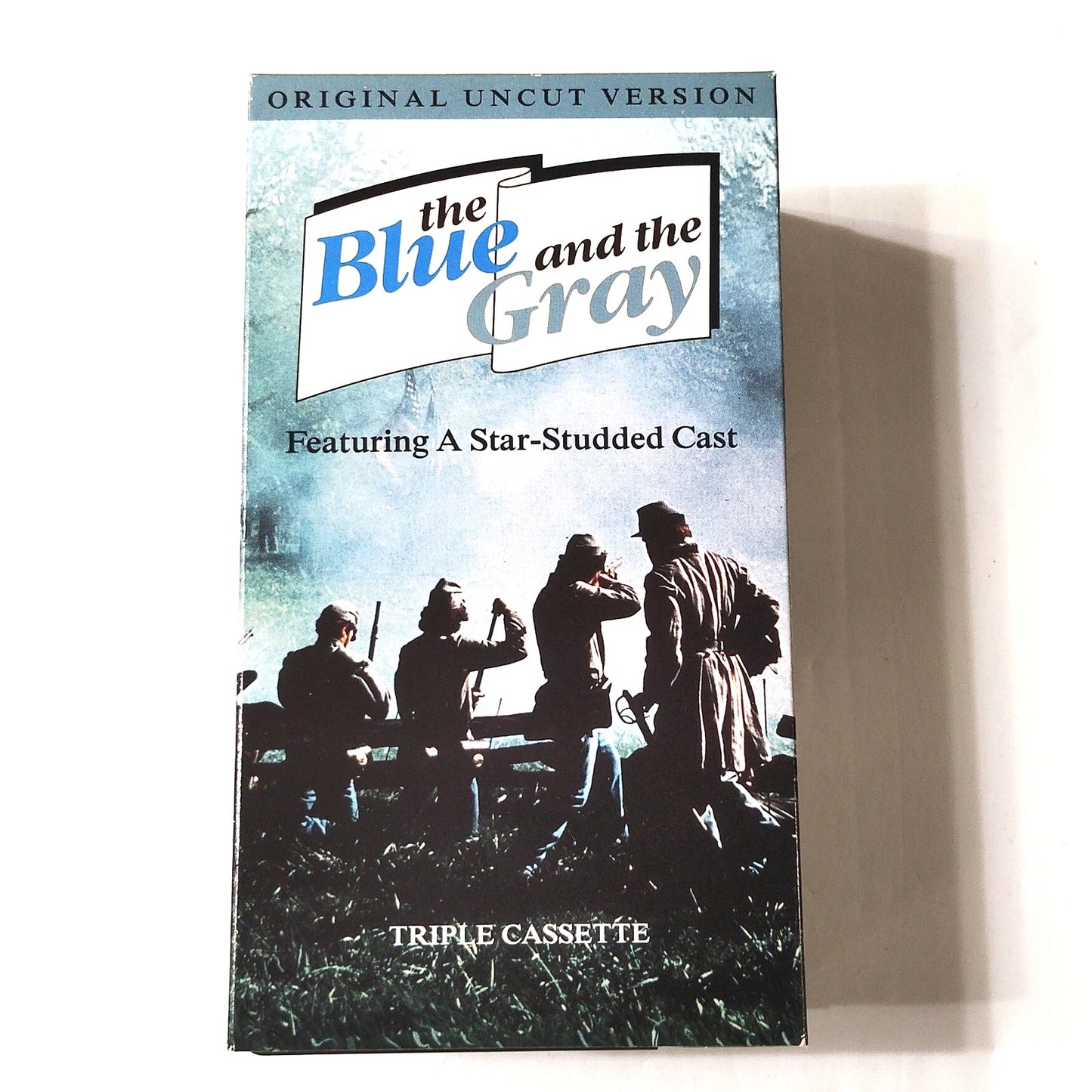 The Blue and the Gray VHS 3‑Tape Set 1982 Civil War Miniseries Uncut
