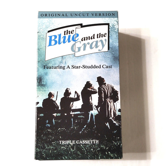 The Blue and the Gray VHS 3‑Tape Set 1982 Civil War Miniseries Uncut