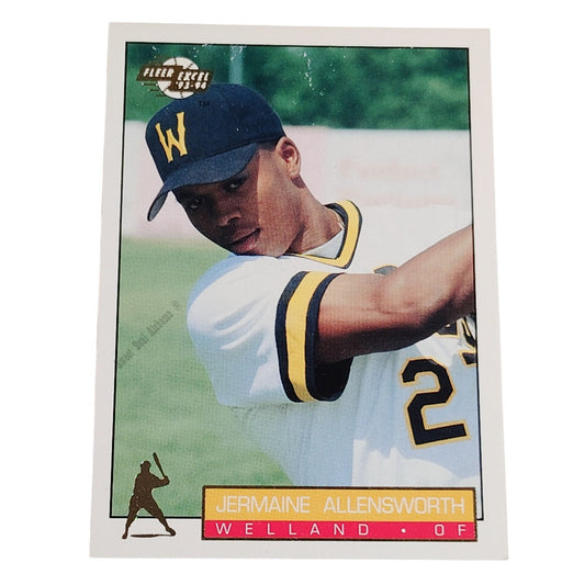 Jermaine Allensworth, Welland Pirates, No. 250,  93-94 Fleer Excel Minor Leagues