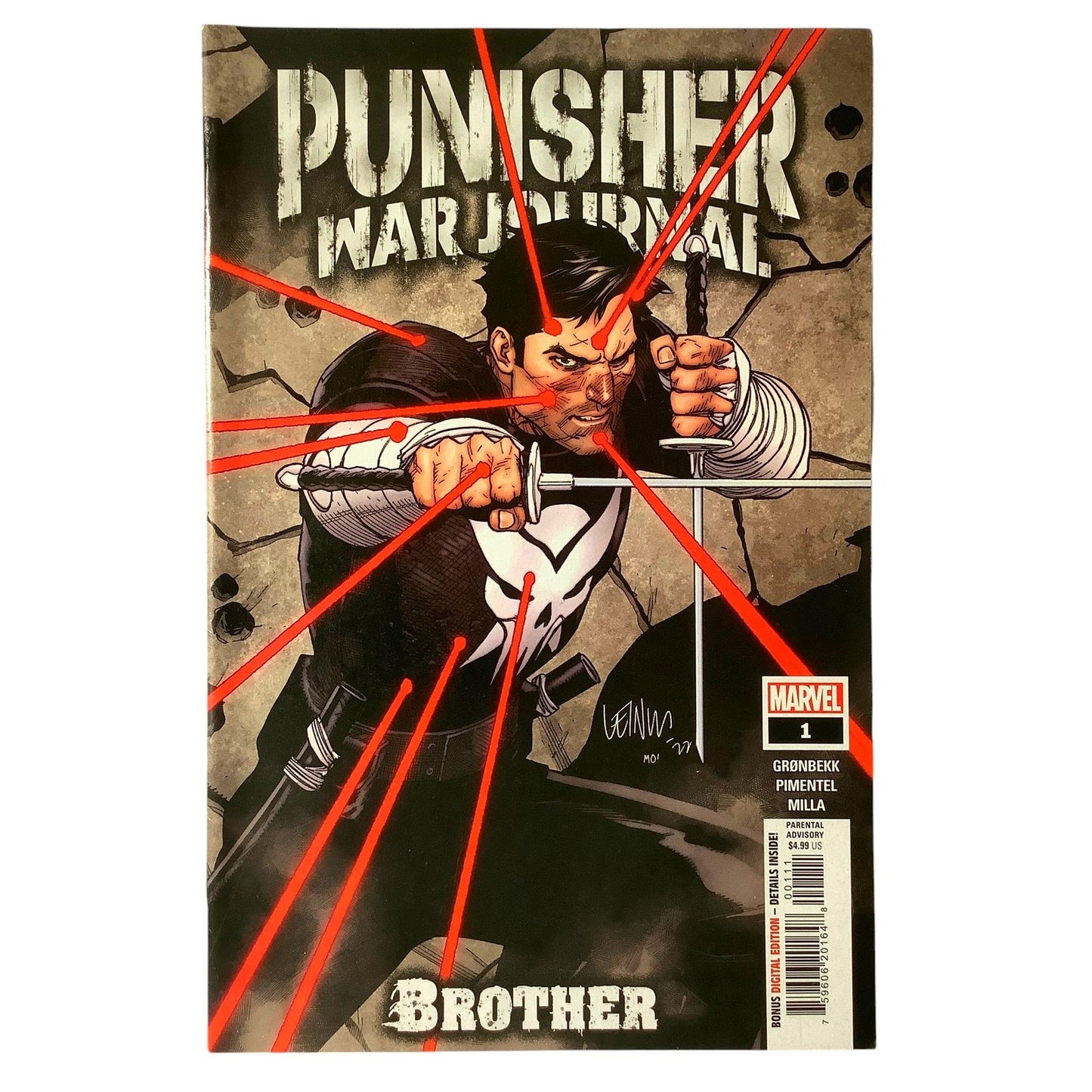 Marvel's Punisher War Jouornal #1, Dec 2022, NM/M 9.8