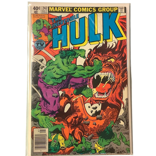 The Incredible Hulk #247, Jarella's World!, May 1980, Marvel Comics, NM 9.4