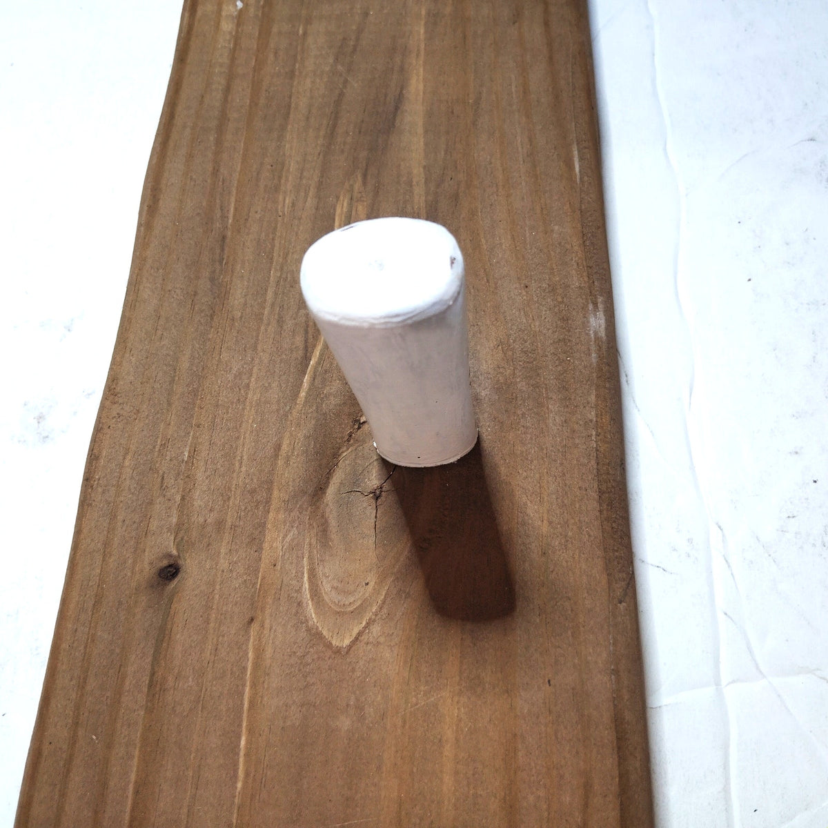 Handmade Hammer Handle Coat Rack Red White Blue Rustic Farmhouse Wall Decor