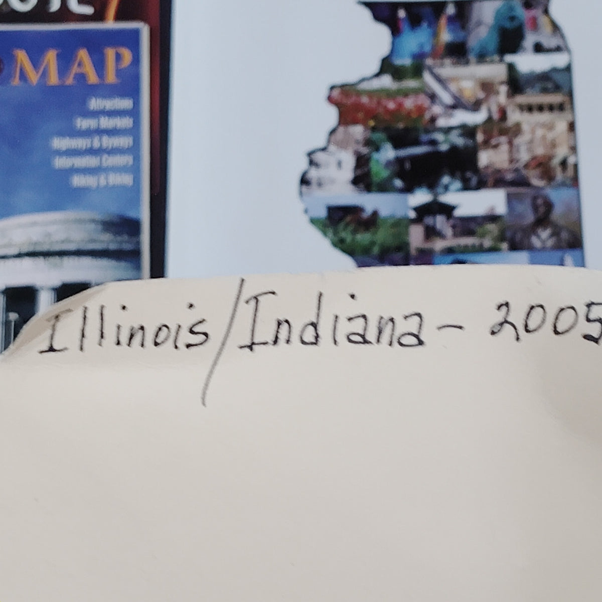 2005 Illinois Indiana Travel Ephemera Lot - Maps, Guides, Brochures & Ads