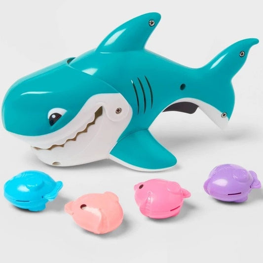 Silly Snack Shark Pool Toy Set – 5 Piece – Sun Squad – Swim & Beach Play
