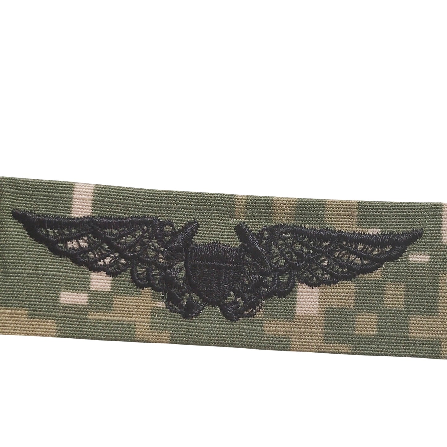 U.S. Navy Embroidered Warfare Badge Tape – NWU Type III 7.5" × 1" TE Sew-On Tape