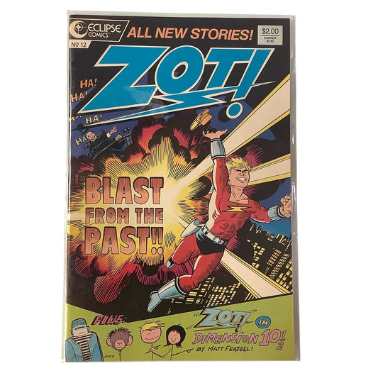 Zot! All New Stories! No.12 March 1987, Eclipse Comic Book