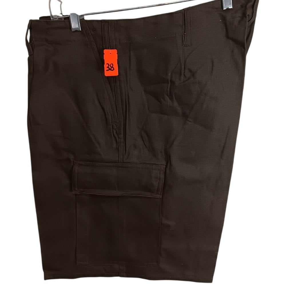 German Military Moleskin Shorts - NSN 8415-12-155-9088 - Olive Drab - Size 38