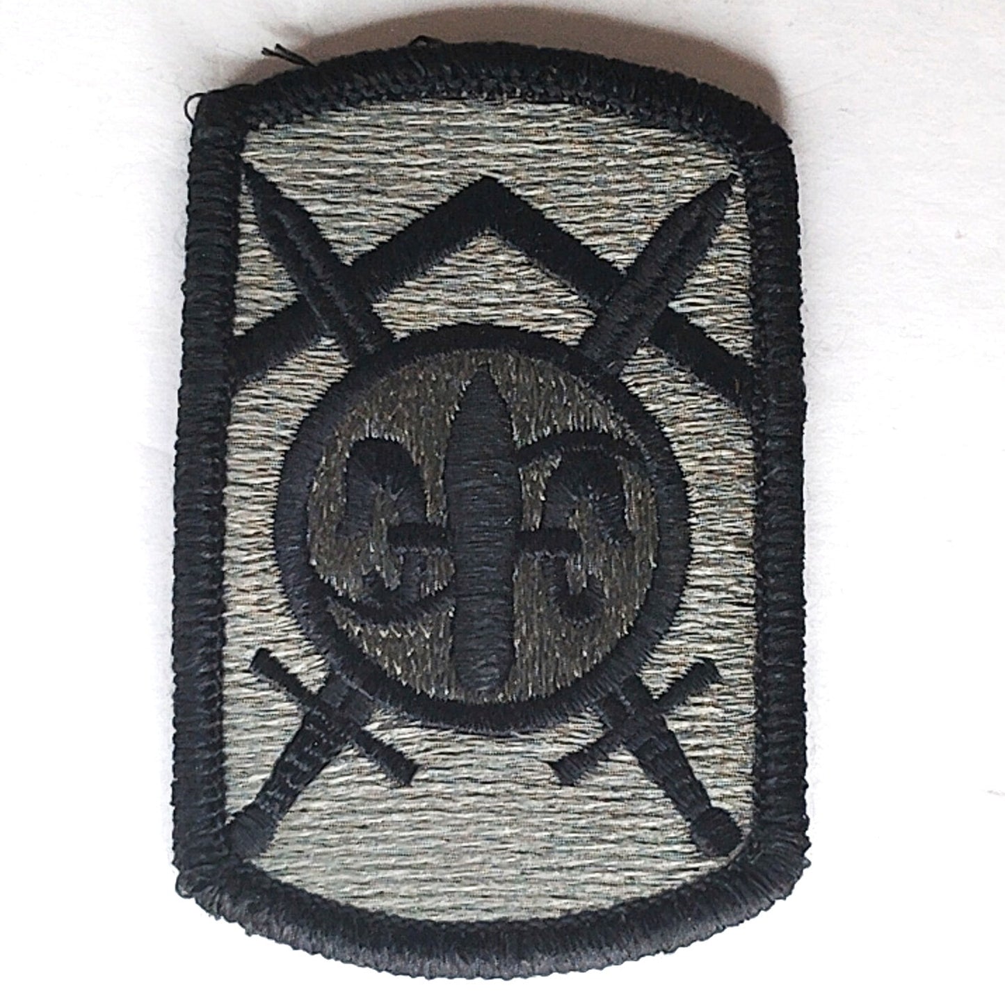 501st Sustainment Brigade Subdued SSI Novelty Patch Hook Backing 3" x 2" ACU OCP