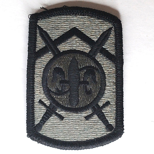 501st Sustainment Brigade Subdued SSI Novelty Patch Hook Backing 3" x 2" ACU OCP