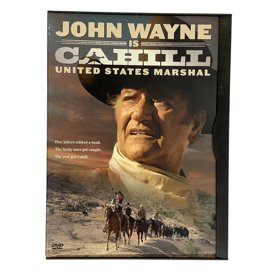 Cahill: United States Marshal (2003 DVD) "PG" Action/Adventure 103 Minutes, EUC
