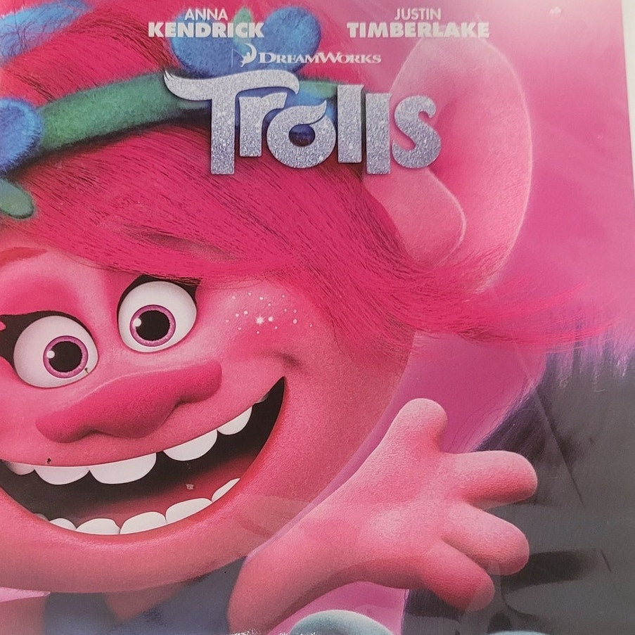 Trolls (DVD, 2016) Animated Musical Comedy w/ Anna Kendrick & Justin Timberlake