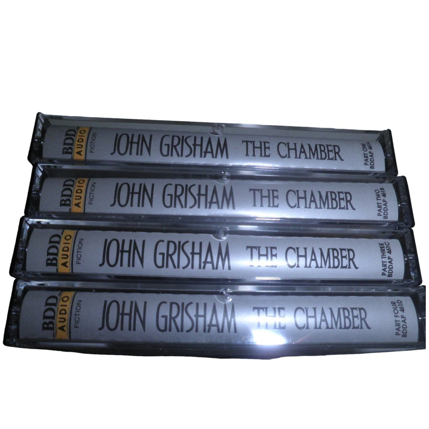 John Grisham The Chamber Audio Cassettes – Abridged, June 1, 1994, EUC
