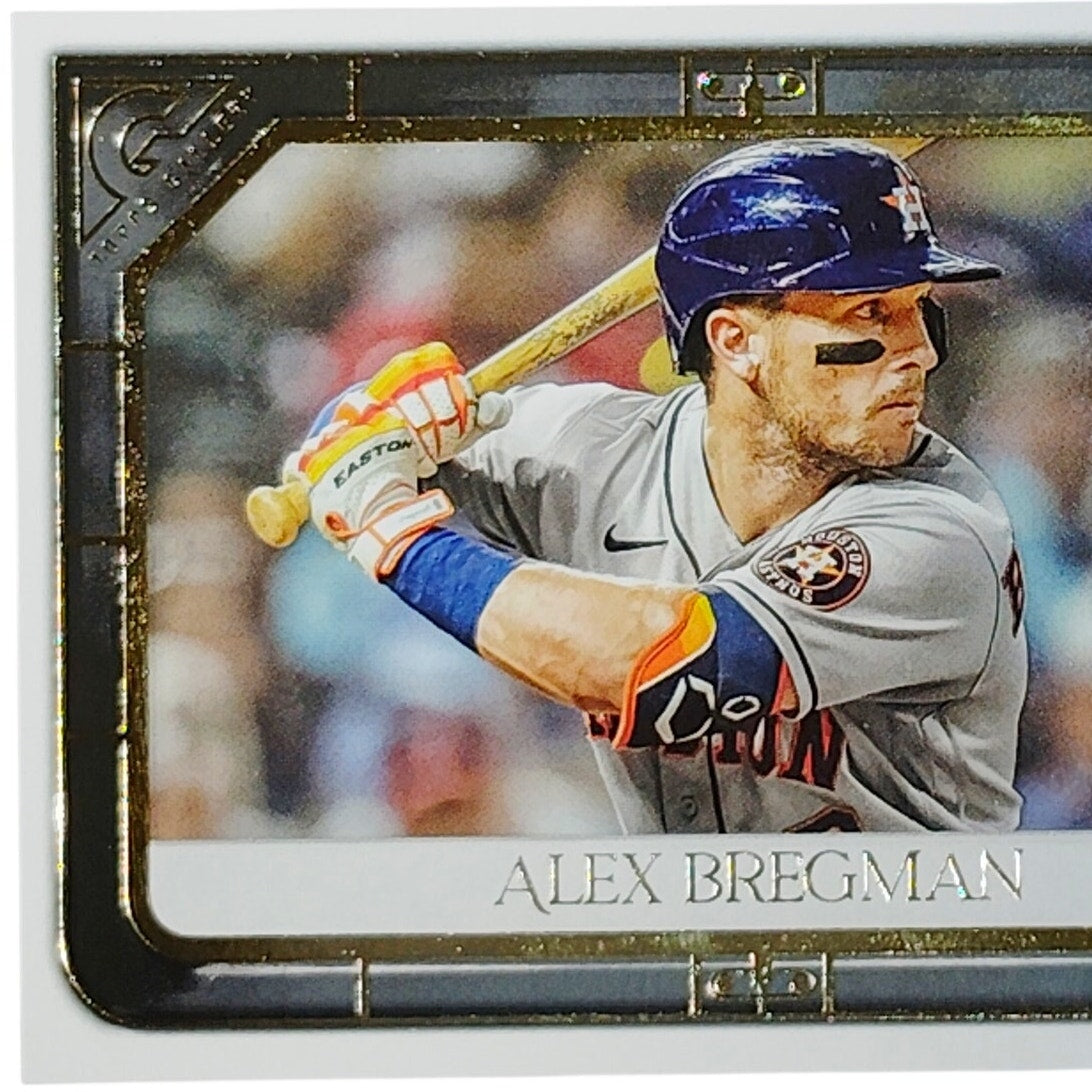 2021 Topps Gallery Alex Bregman #16 Astros 3B All Star Fan Favorite Houston VG/EX