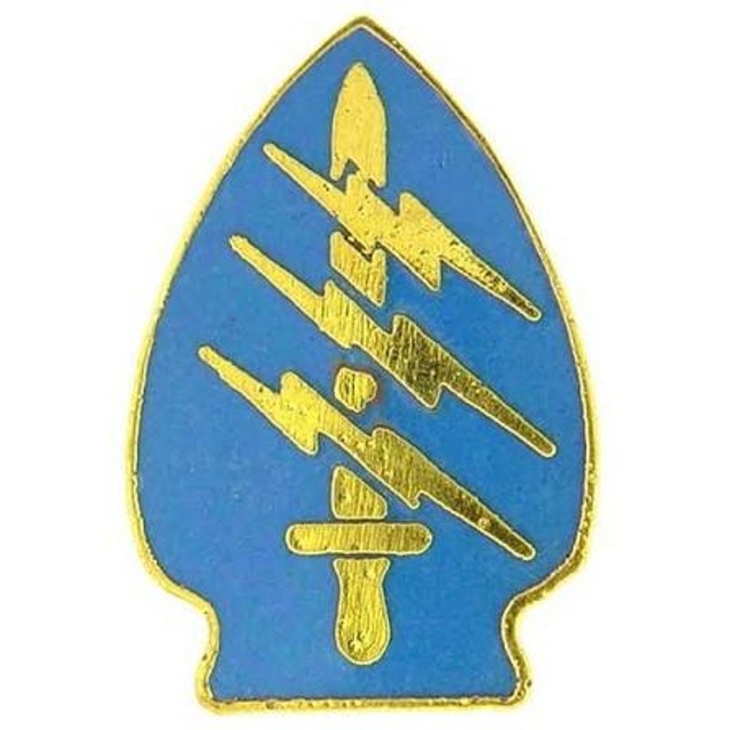 U.S. Army Special Forces SSI Novelty Hat, Lapel Pin 1"H x 3/4"W Butterfly Clutch