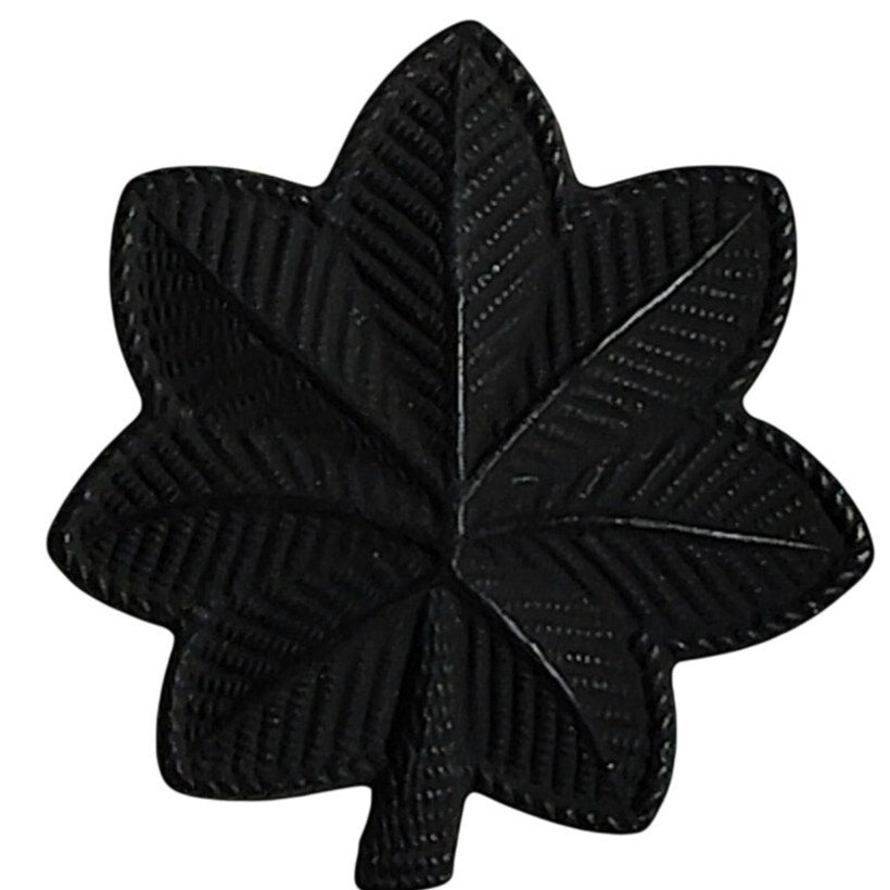 U.S. Army Lieutenant Colonel O‑5 Rank Insignia – Black Metal Subdued – Single