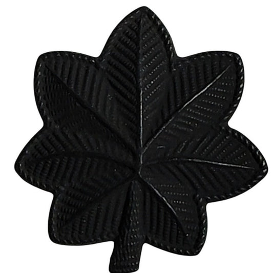 U.S. Army Lieutenant Colonel O‑5 Rank Insignia – Black Metal Subdued – Single