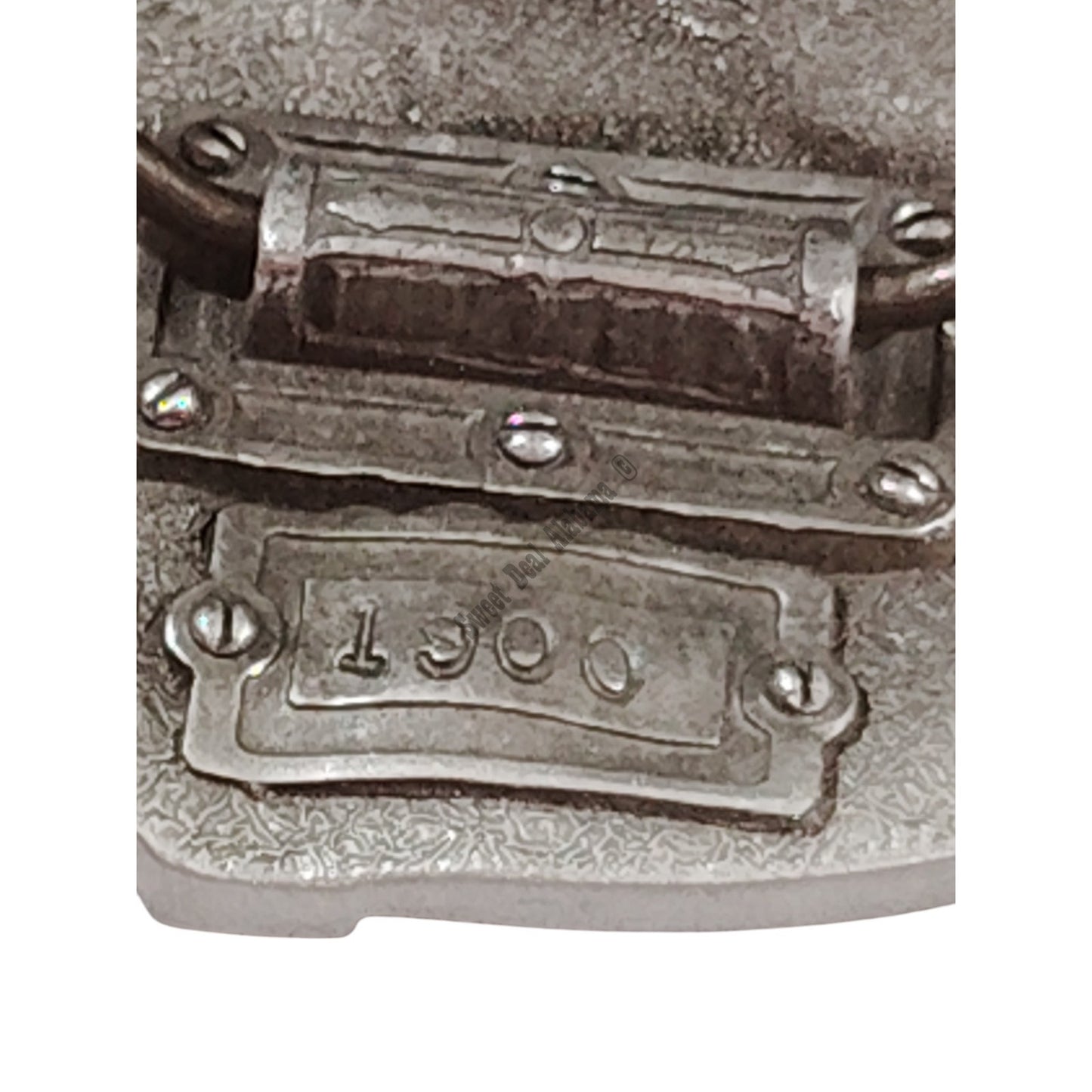 1988 WW II Veteran Victory Great American Belt Buckle, All Branches 3"W x 2-25"H