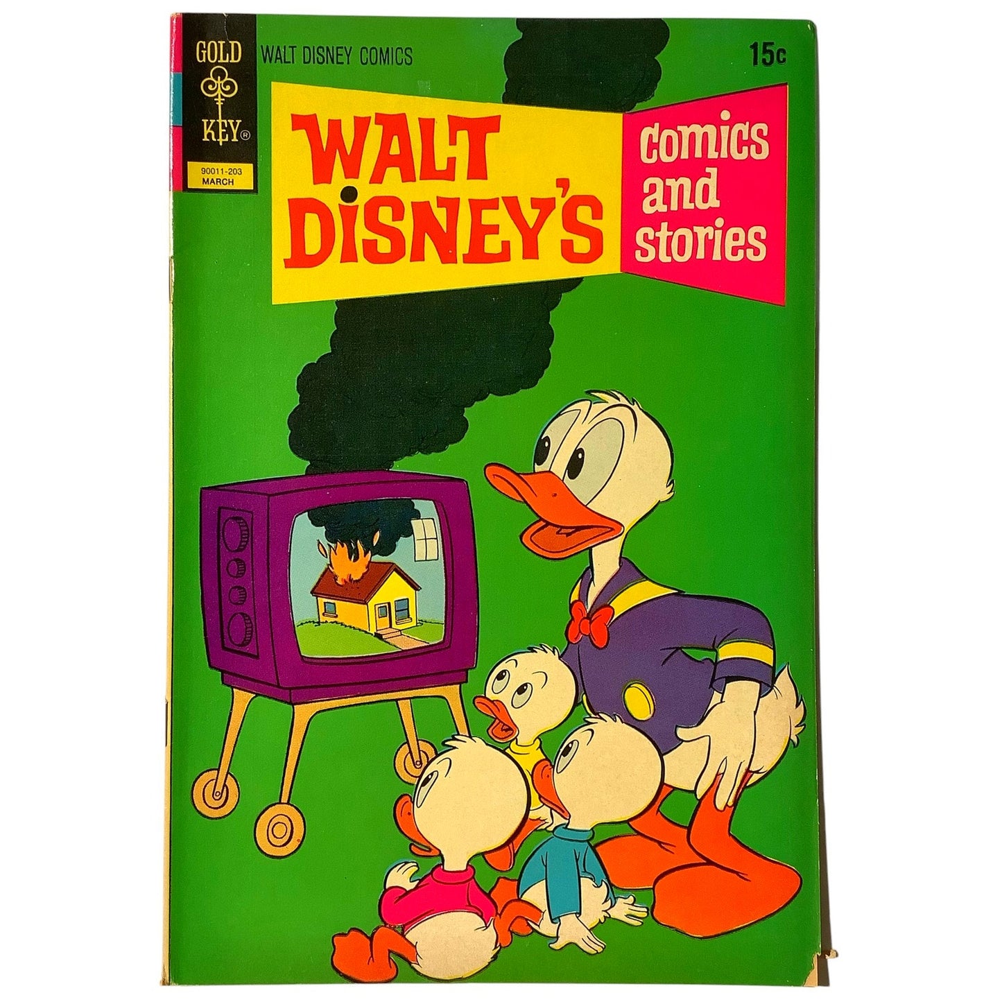 Gold Key Comics, Walt Disney's Comics and Stories #378, Mar 1972, FN/VF 7.0