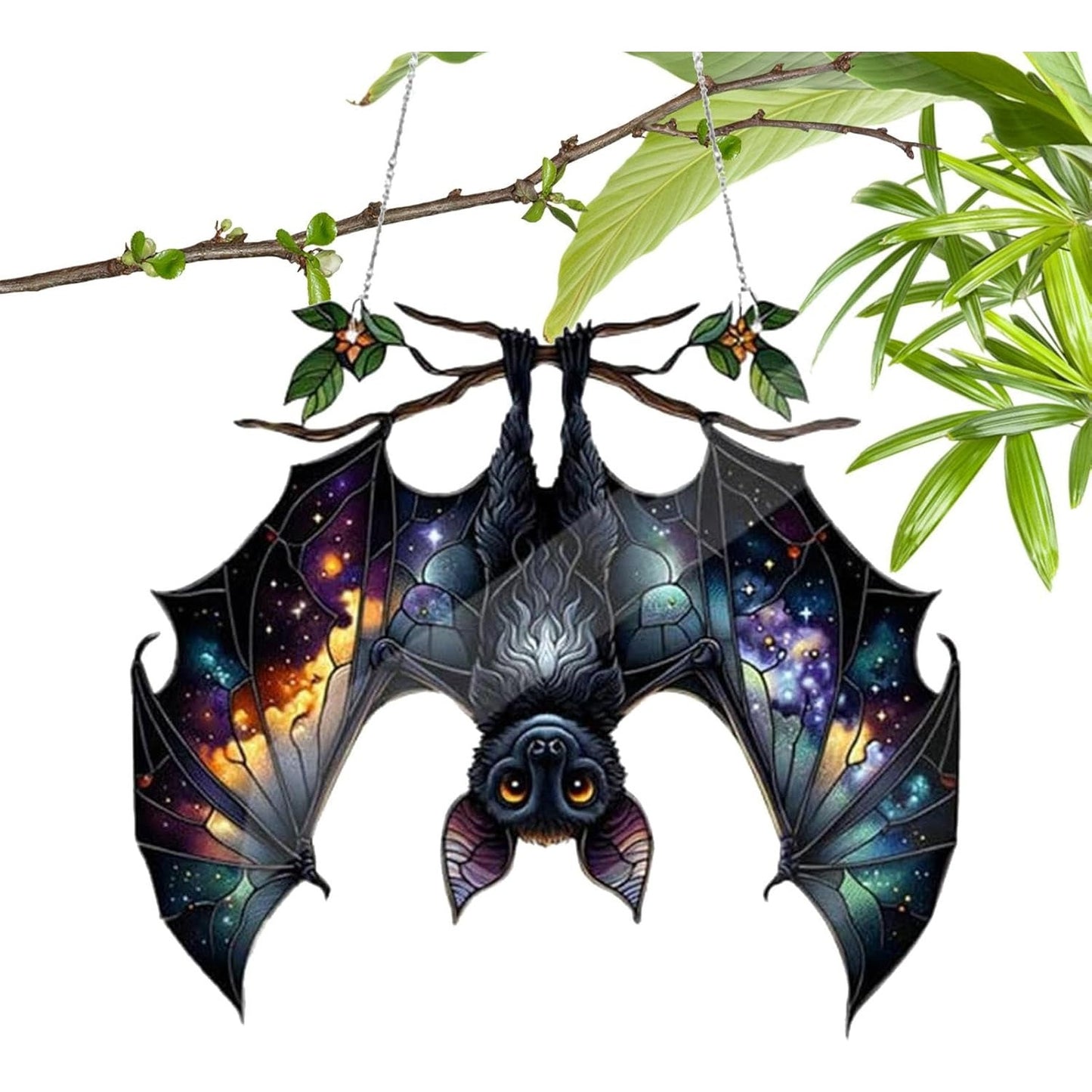 Generico Acrylic Halloween Bat Sun Catcher Hanging Window Ornament