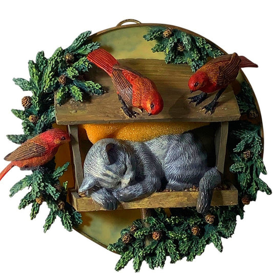 Collector's Sculptural Plate: 3D Catnap, Unexpected Guests P Weirs, BradEx 1998