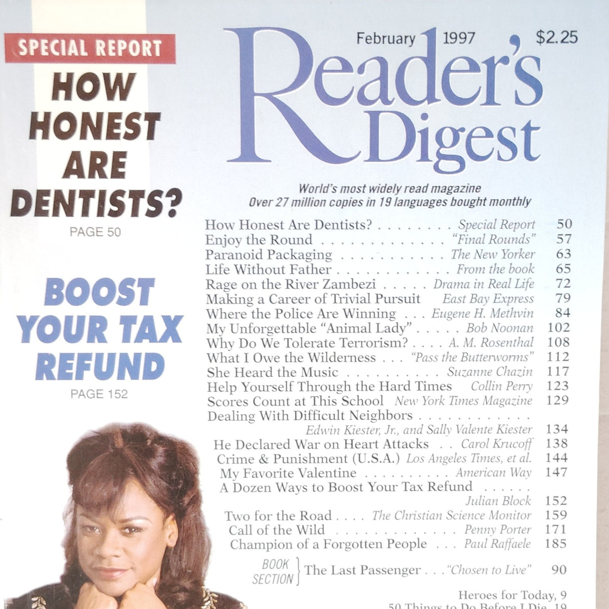 Reader's Digest Magazine February 1997 Vol. 150 No. 898 Vintage Back Issue