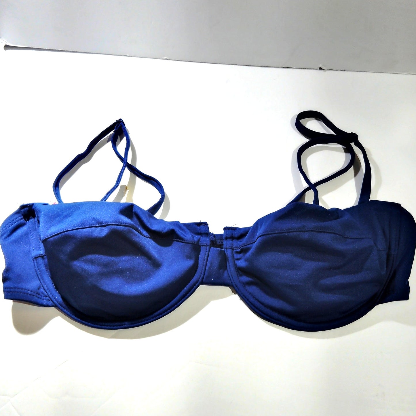 Liberty & Justice Women’s Asatu Underwire Bikini Top – Navy Blue – XL – NWT
